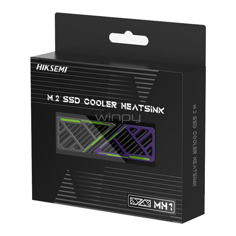 Disipador Aluminio M.2 Hiksemi Cooler MH1 (NVMe 2280, PS5/PC)