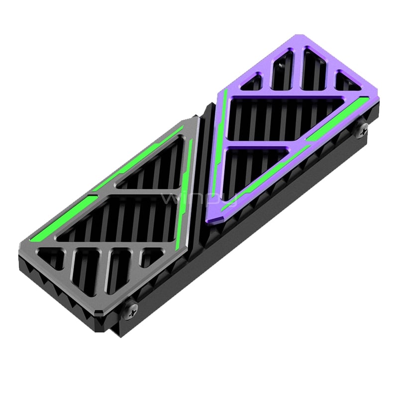 Disipador Aluminio M.2 Hiksemi Cooler MH1 (NVMe 2280, PS5/PC)