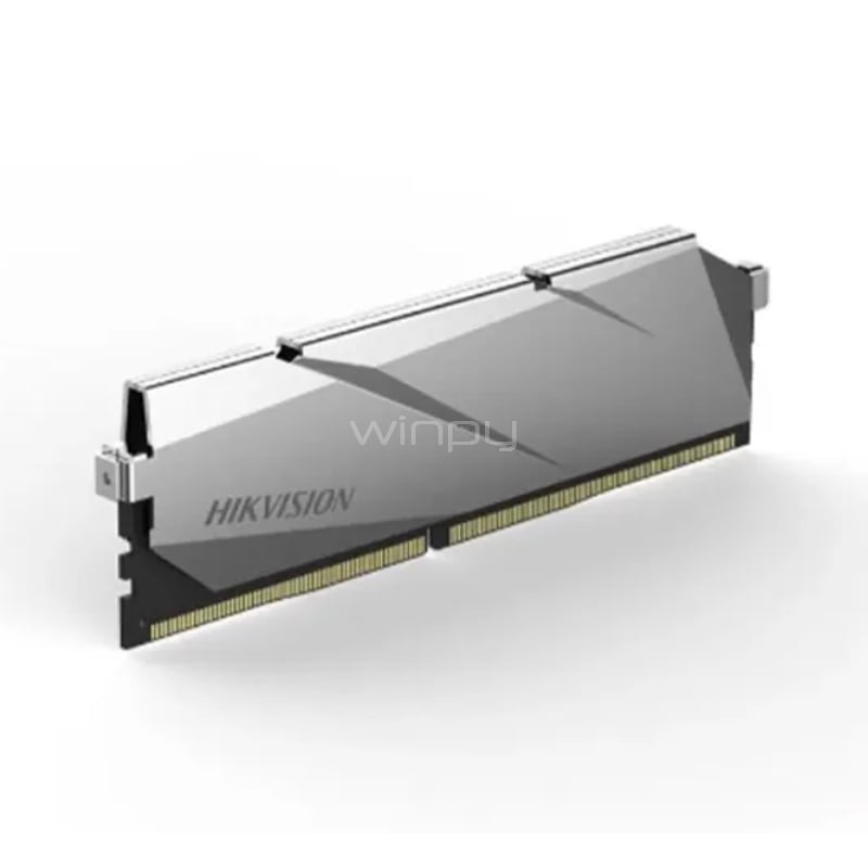 Memoria RAM Hikvision U10 de 8GB (DDR4, 3200MHz, CL18, DIMM, GRIS)