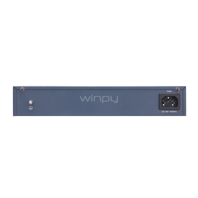 Switch Hikvision DS-3E0516-E B de 16 Puertos (Gigabit, 32 Gbps)
