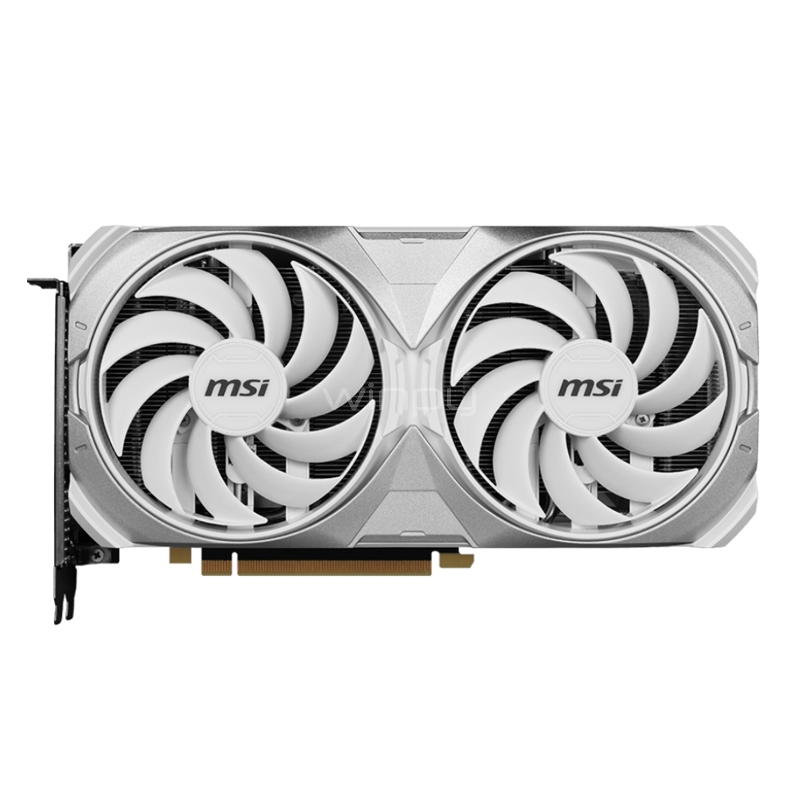 Tarjeta de Video MSI GeForce RTX 4070 Ti SUPER VENTUS 2X WHITE OC de 16GB GDDR6X