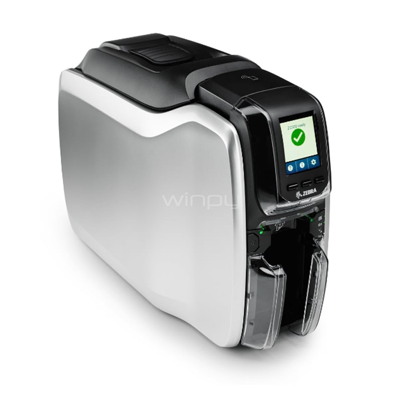 Impresora de Tarjetas Zebra ZC300 (hasta 900 tarjetas x hora, 300 ppp, USB)