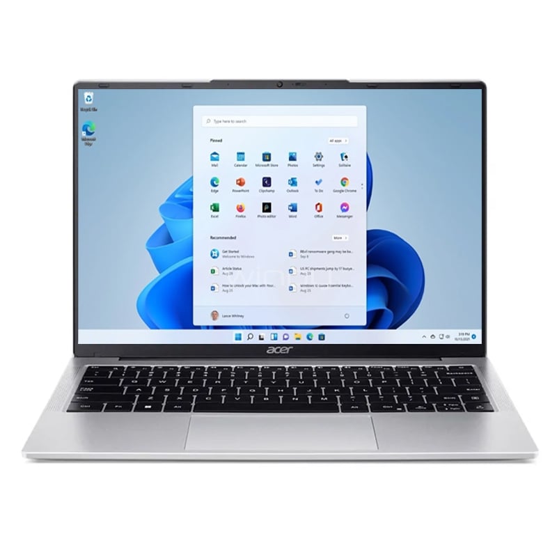 Notebook ACER Aspire Lite de 14“ (i3-N300, 16GB RAM, 512GB SSD, Win11)