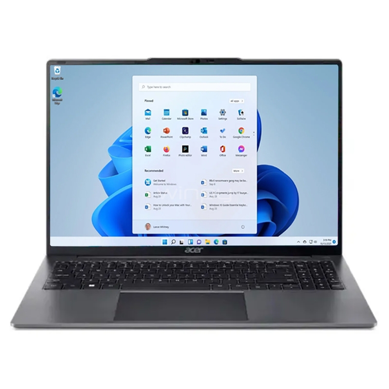 Notebook ACER Aspire Lite de 16“ - AL16-51P-71WK-1 - Winpy.cl