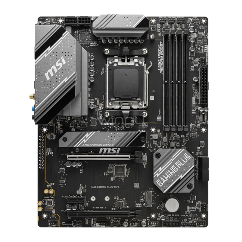 Placa Madre MSI B650 GAMING PLUS WIFI (AM5, DDR5 4800/7200+MHz, M