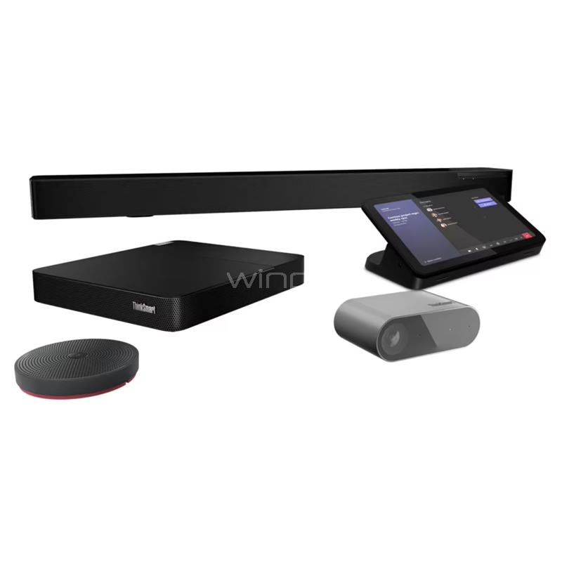 Sistema Videoconferencia Lenovo ThinkSmart Core para Salas MS Team (i5-1145G7E, 16GB RAM, 256GB SSD, Win11 IoT)