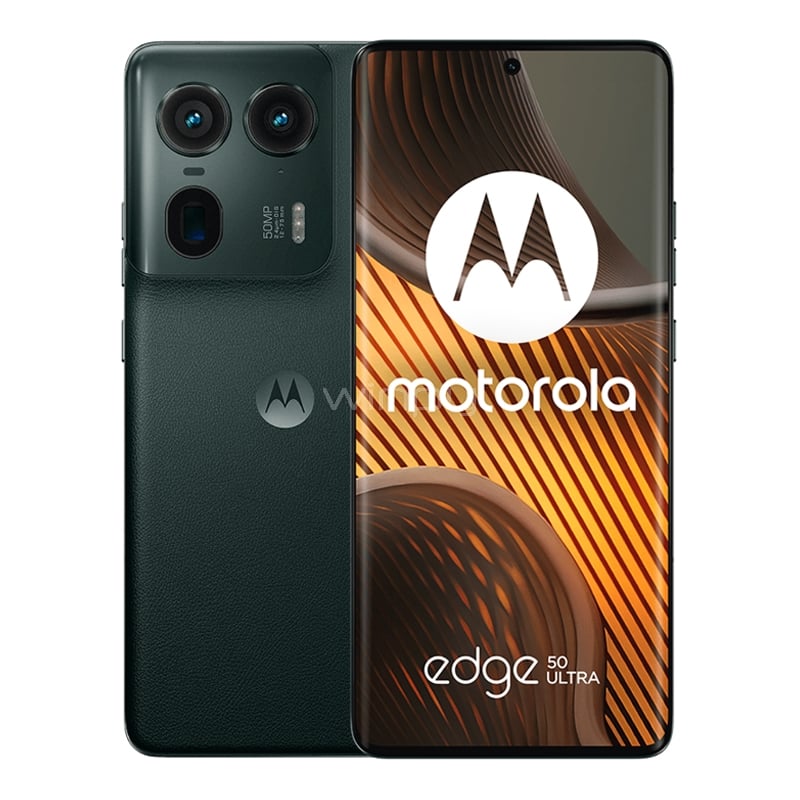Celular Motorola Edge 50 Ultra de 6.67“ (OctaCore, 12GB RAM, 512GB Internos, Negro)