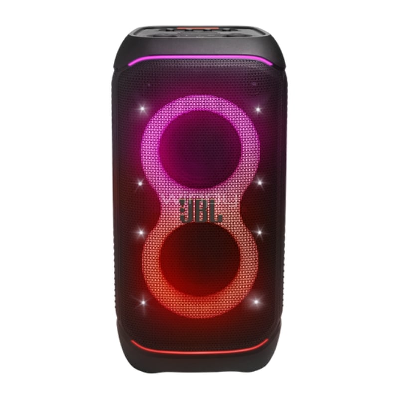 Parlante Karaoke JBL PartyBox Stage 320 (Bluetooth, IPX4, Negro)