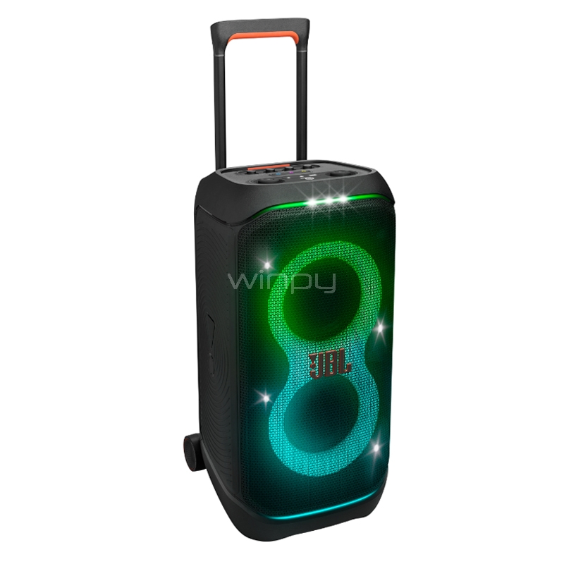 Parlante Karaoke JBL PartyBox Stage 320 (Bluetooth, IPX4, Negro)