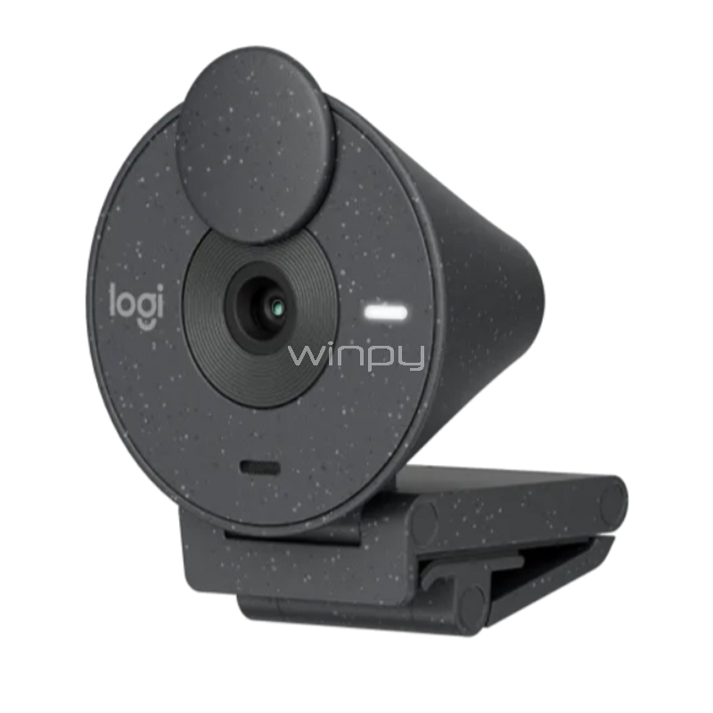 Webcam Logitech Brio 305 (Full HD@30fps, USB-C, Gris)