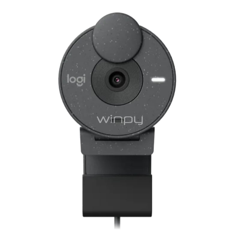 Webcam Logitech Brio 305 (Full HD@30fps, USB-C, Gris)
