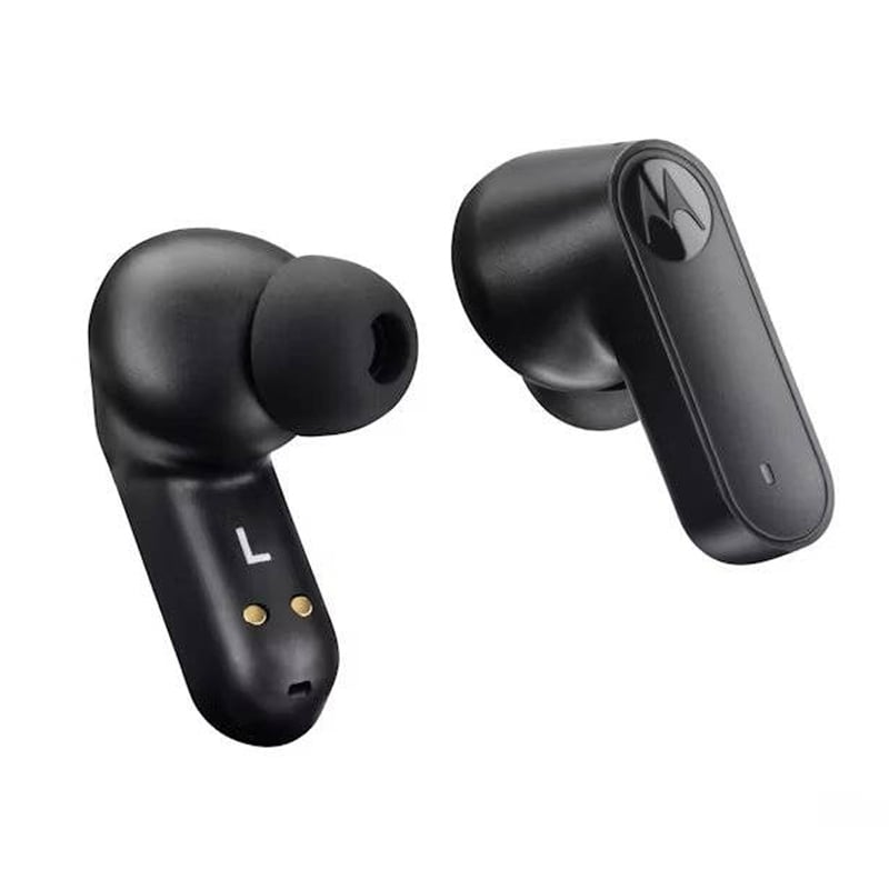 Audífonos Bluetooth Motorola MotoBuds 450 (IPX5, Control Táctil, Negro)