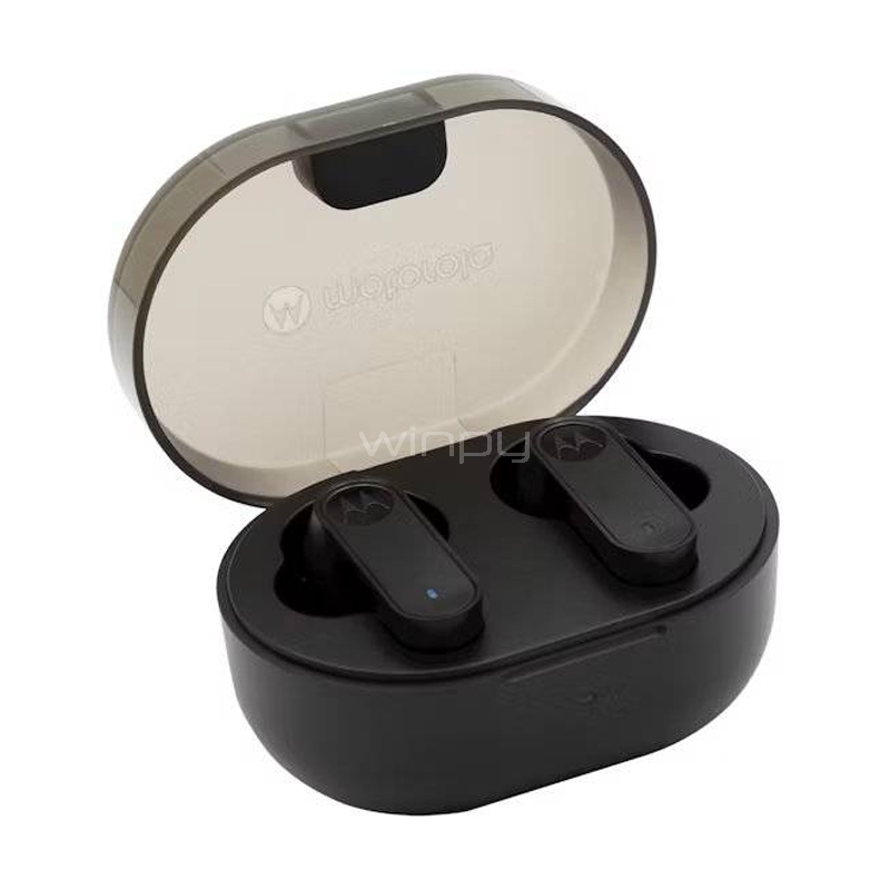 Audífonos Bluetooth Motorola MotoBuds 450 (IPX5, Control Táctil, Negro)