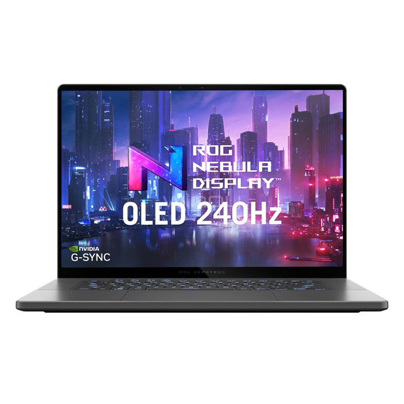 Notebook Gamer ASUS ROG Zephyrus G16 de 16“ (Ultra 9 185H, RTX 4070, 32GB DDR5, 1TB SSD, Win11)
