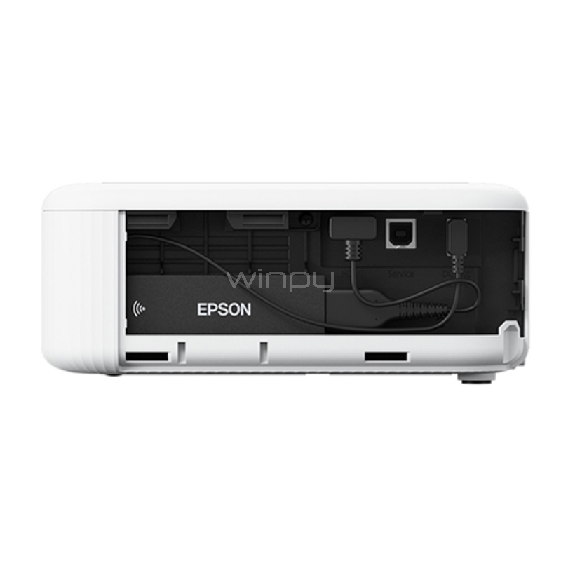 Proyector Portátil Epson EpiqVision FH02 (3LCD, 3.000 Lúmenes, Full HD, Android TV)