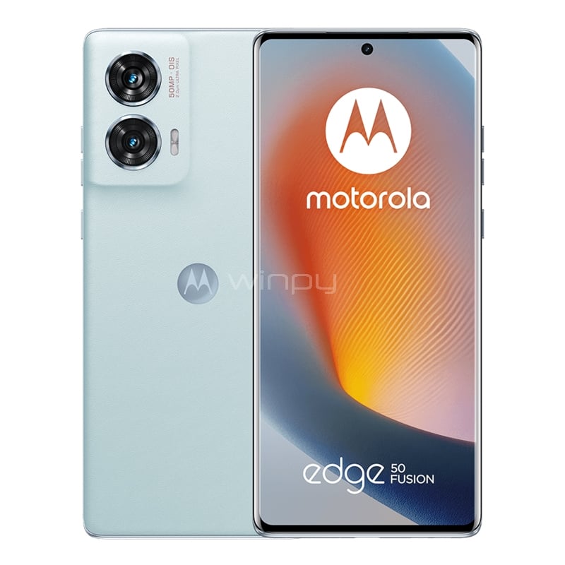 Celular Motorola Edge 50 Fusion 5G de 6.67“ (OctaCore, 8GB RAM, 256GB Internos, Artico)