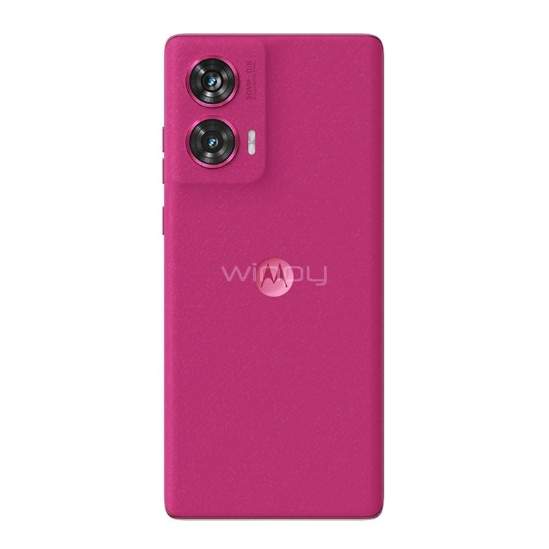 Celular Motorola Edge 50 Fusion 5G de 6.67“ (OctaCore, 8GB RAM, 256GB Internos, Rosado)