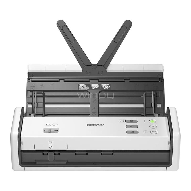Escáner Brother ADS-1300 (Duplex, ADF, 60ppm, 1200dpi, USB-C)