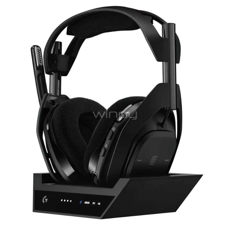 Audífonos Gamer Logitech ASTRO A50 X + Base Station (LIGHTSPEED/Bluetooth, PLAYSYNC)