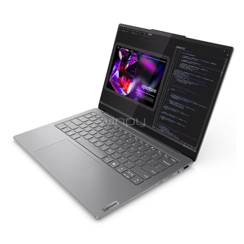 Notebook Lenovo Yoga Slim 7 de 14“ (Ultra 7 155H, Intel Arc A770M, 16GB RAM, 1TB SSD, Win11)