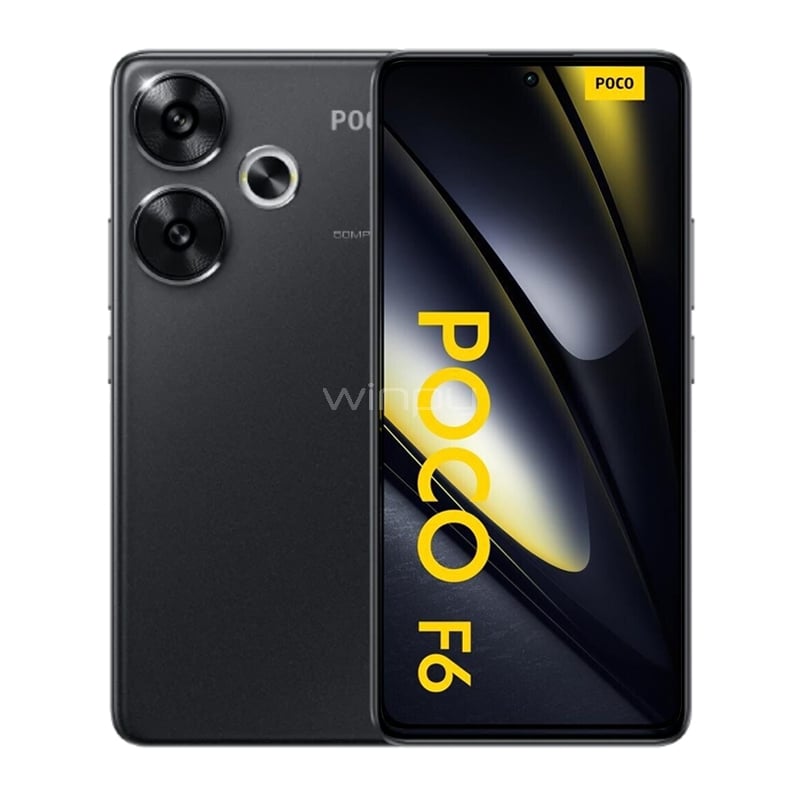 Celular Xiaomi POCO F6 EU de 6.67“ (OctaCore, 12GB RAM, 512GB Internos, Black)