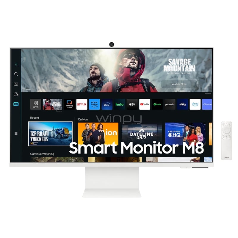 Monitor TV Samsung Smart M8 M80C de 32“ (VA, 4K, HDR10+, HDMI/Wi-Fi, Vesa, OS Tizen)