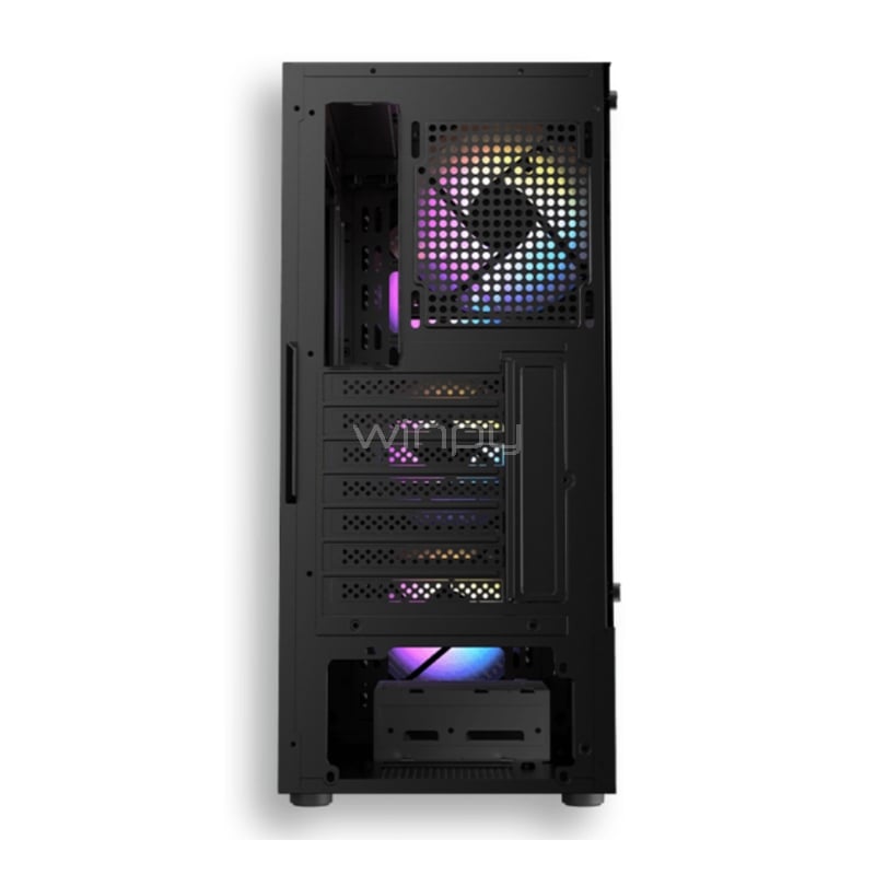 Gabinete Gamer Antec AX20 Elite (ATX, Vidrio Templado, Malla Frontal, 4 Ventiladores RGB)