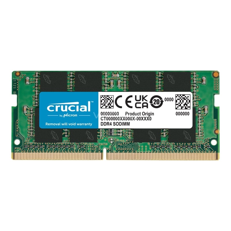 Memoria RAM Crucial CB16GS3200 de 16GB (DDR4, 3200MHz, CL22