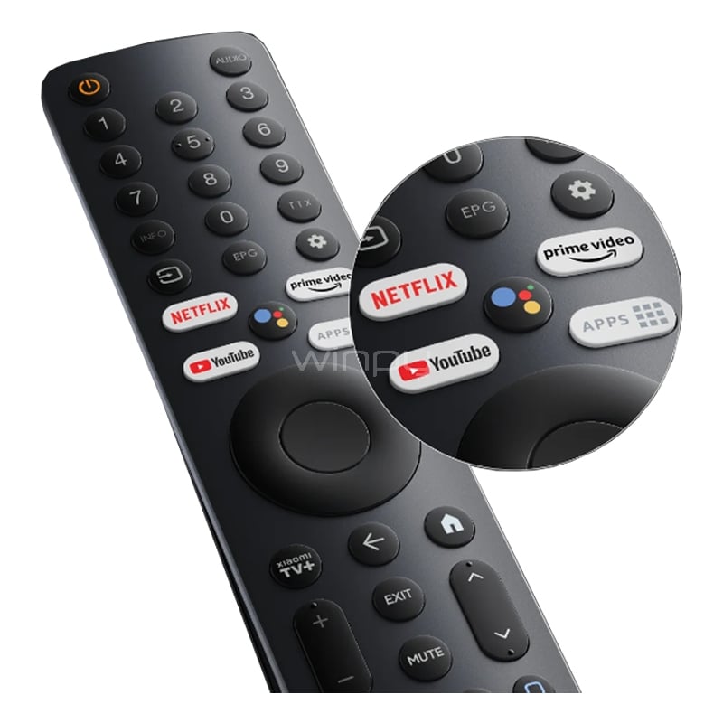 Televisor Xiaomi TV A Pro 2025 de 65“ (4K, HDR10, HDMI/Wi-Fi, Google TV)