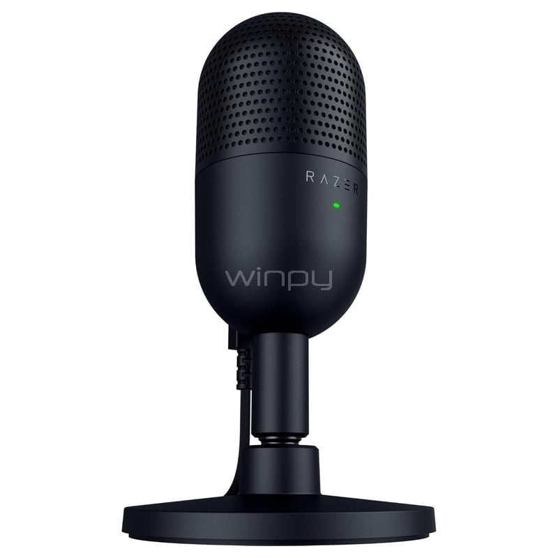Micrófono Gamer Razer Seiren V3 Mini (Supercardiode, USB, Silenciador Táctil)
