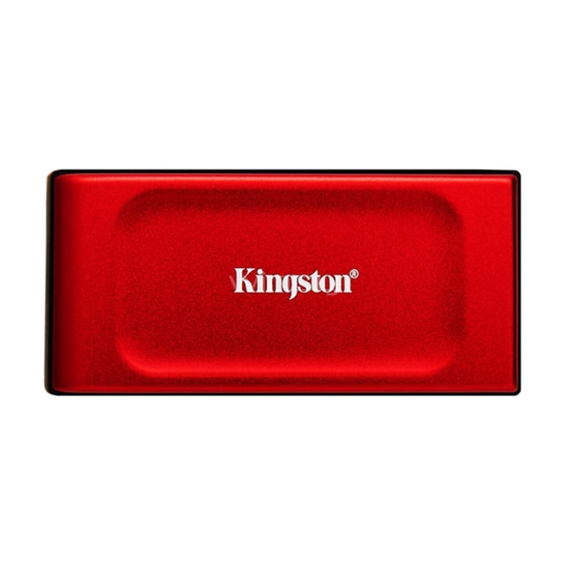 Disco Externo SSD Kingston XS1000R de 1TB (USB 3.2 Gen 2, Rojo)