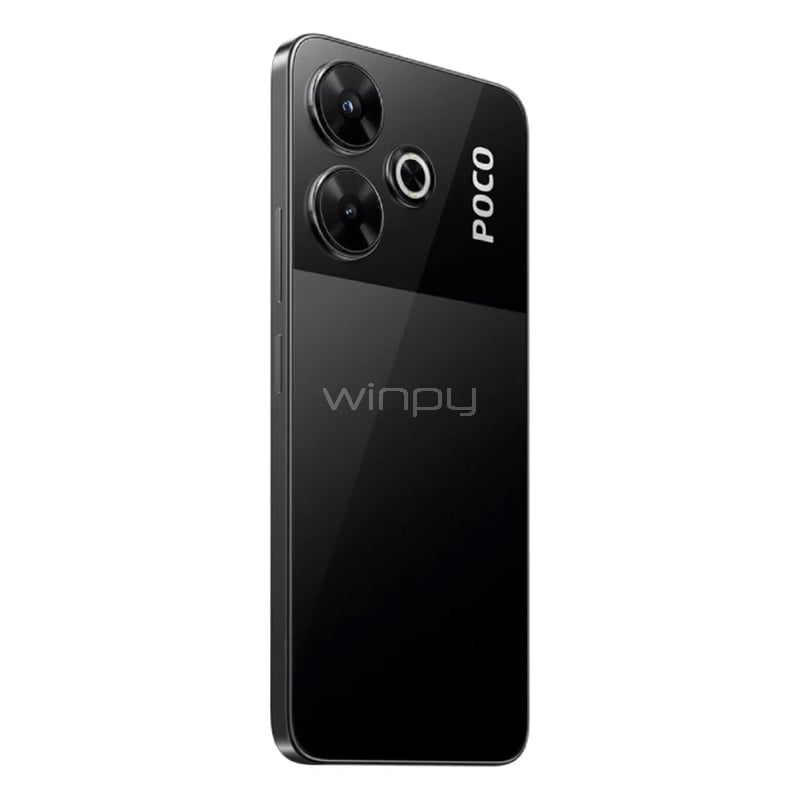 Celular Xiaomi Poco M6 EU de 6.79“ (OctaCore, 8GB RAM, 256GB Internos, HyperOS, Negro)