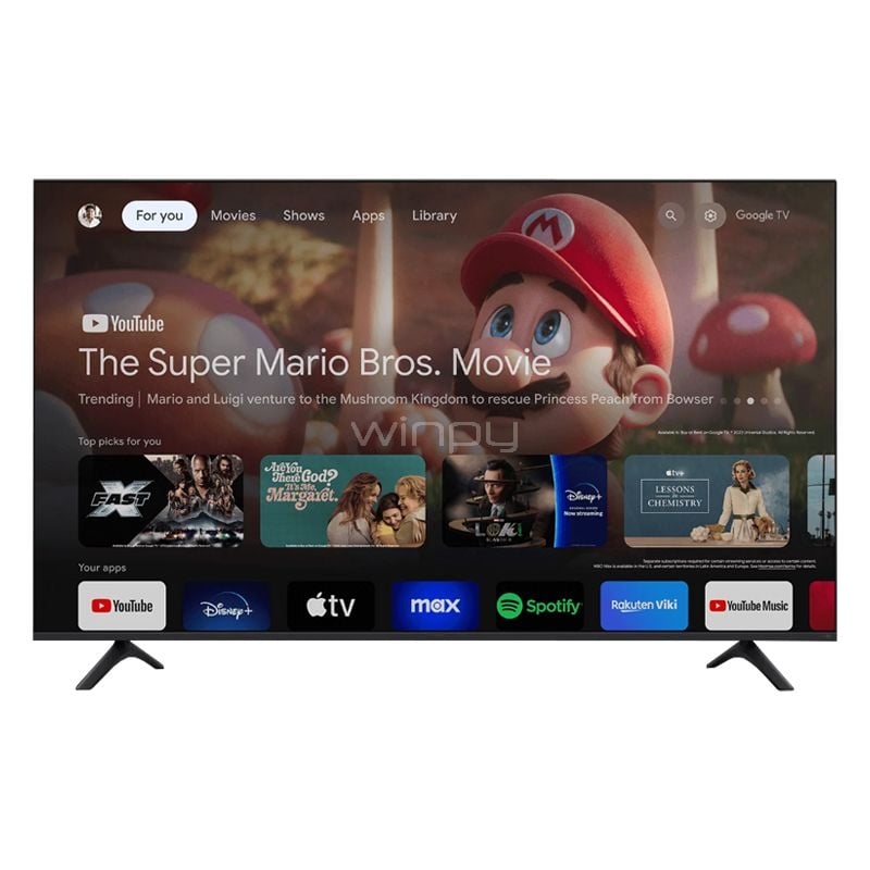 Televisor Xiaomi TV A Pro 2025 de 75“ (4K, HDR10, HDMI/Wi-Fi, Google TV)