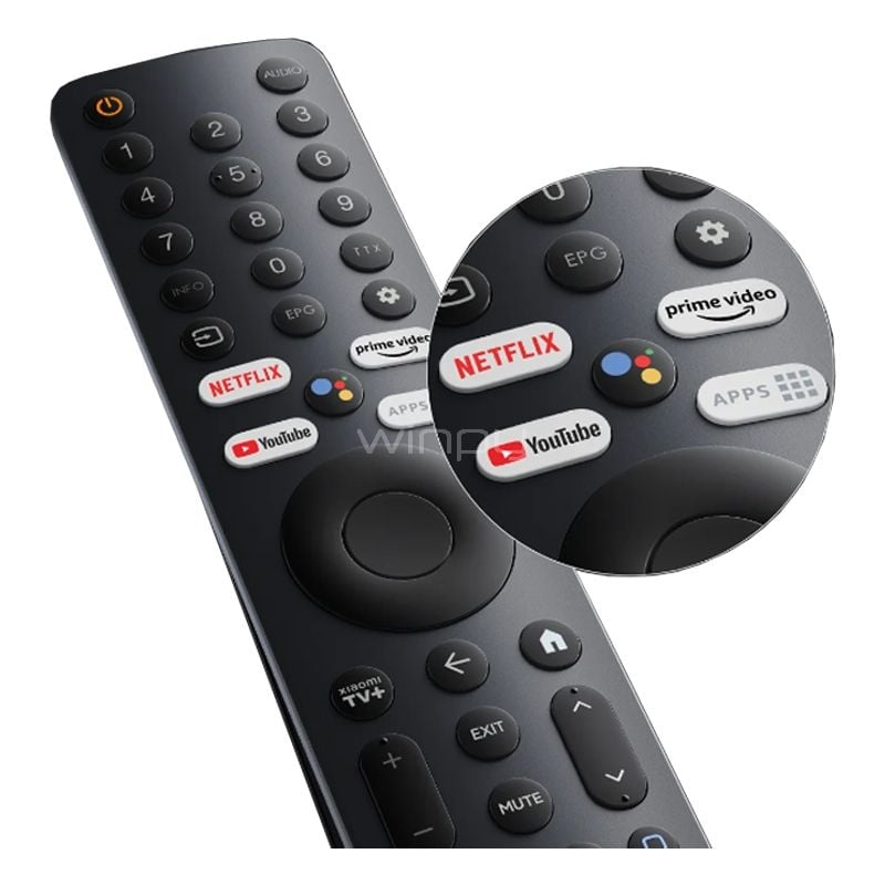 Televisor Xiaomi TV A Pro 2025 de 75“ (4K, HDR10, HDMI/Wi-Fi, Google TV)
