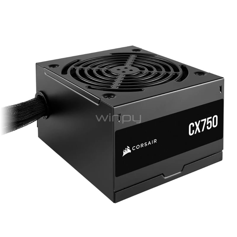 Fuente de Poder Corsair CX Series CX750 de 750W (Certificada 80+ Bronze, ATX)