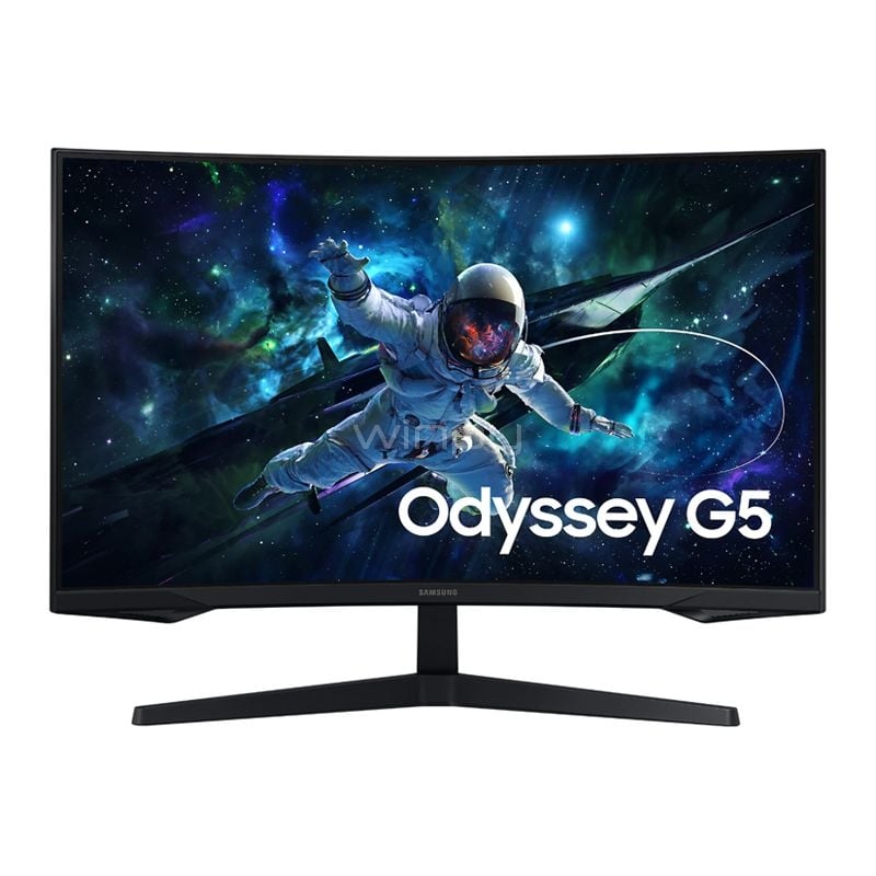 Monitor Gamer Samsung Odyssey G5 de 27“ Curvo (VA, QHD, 165Hz, 1ms, DP+HDMI, FreeSync, Vesa)