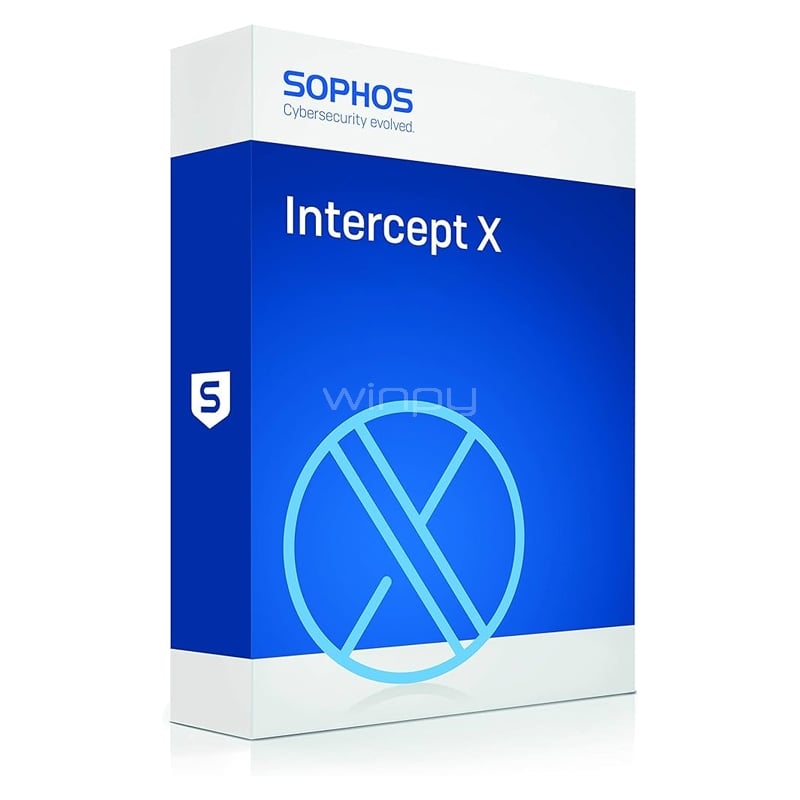 Licencia Sophos Central Intercept X Advanced (10 a 24 usuarios, 36 meses)