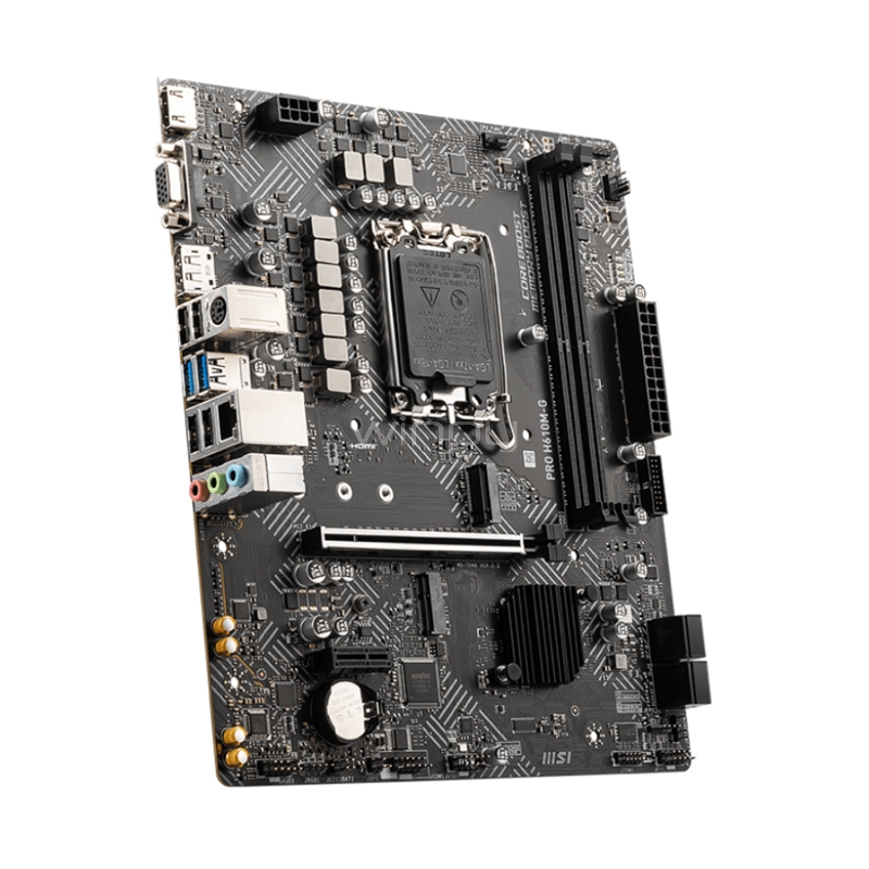 Placa madre MSI PRO H610M-G DDR5 (LGA1700, 5600MHZ, M.2, MicroATX)