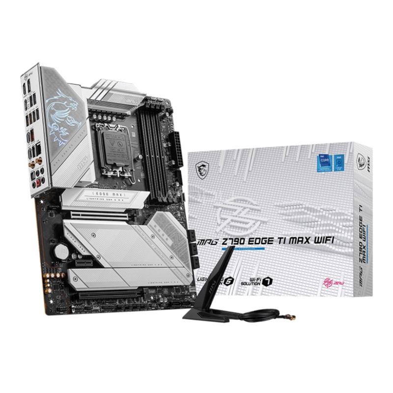 MSI DDR5 16GB（8GB×2）シルバー メモリ Placa Madre MSI MPG Z790 EDGE TI MAX WIFI (LGA1700, DDR5 4800/7800
