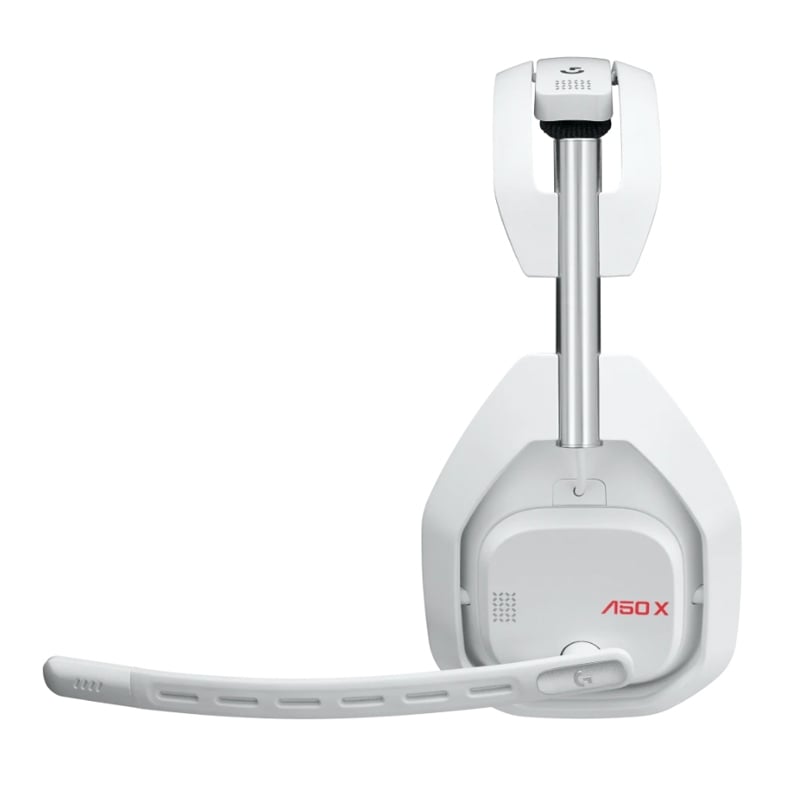 Audífonos Gamer Logitech ASTRO A50 X + Base Station (LIGHTSPEED/Bluetooth, PLAYSYNC, Blanco)