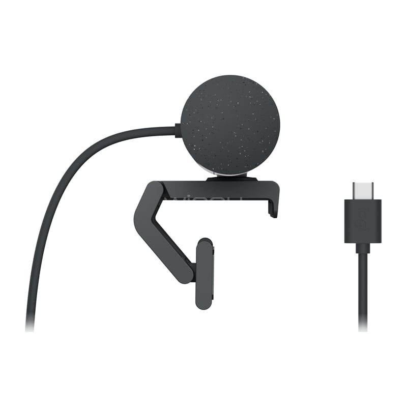 Webcam Logitech Brio 505 (4MP, Zoom 4x, 1080/30fps, USB-C, Grafito)