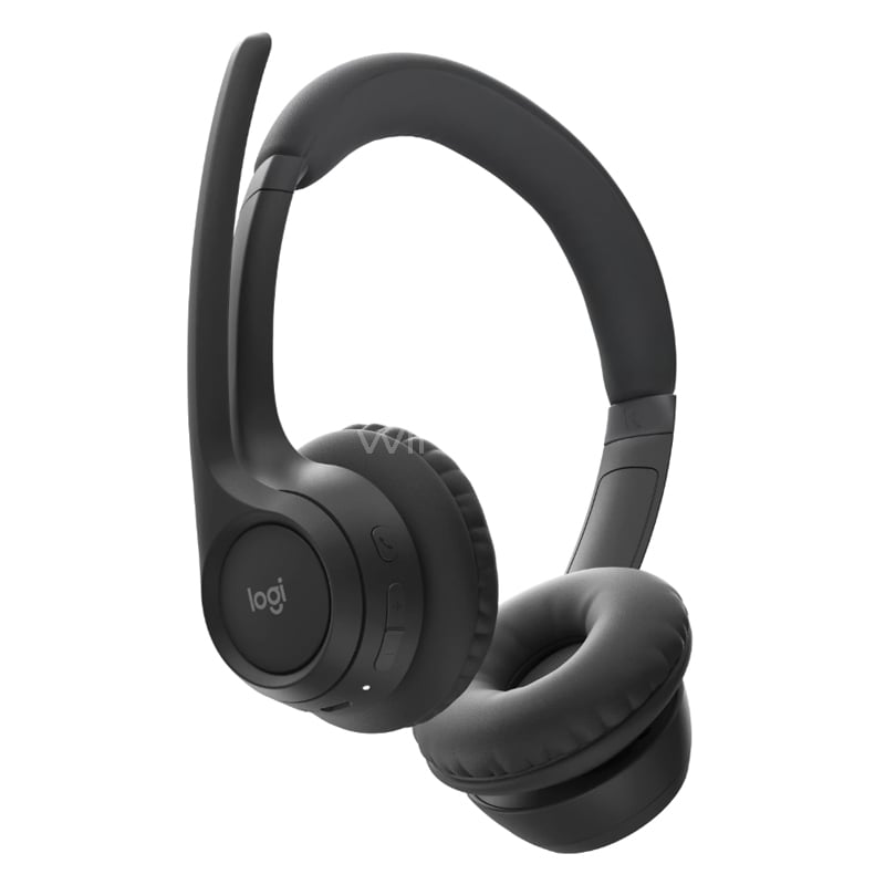 Audífonos Logitech Zone 300 (Bluetooth, Negro)