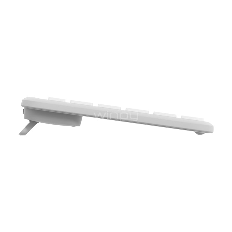 Teclado Inalámbrico Logitech Signature Slim K950 (Bluetooth/Dongle, Español, Blanco)