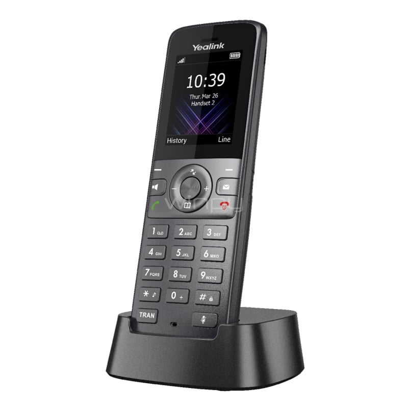 Teléfono IP YEALINK W73H inalámbrico (Audio HD, hasta 300 metros)