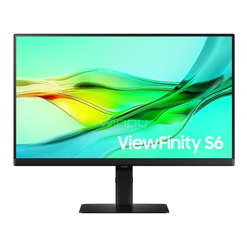 Monitor Samsung ViewFinity S6 de 24“ (IPS, QHD, 100Hz, HDR10, D-Port+HDMI, HDR10)