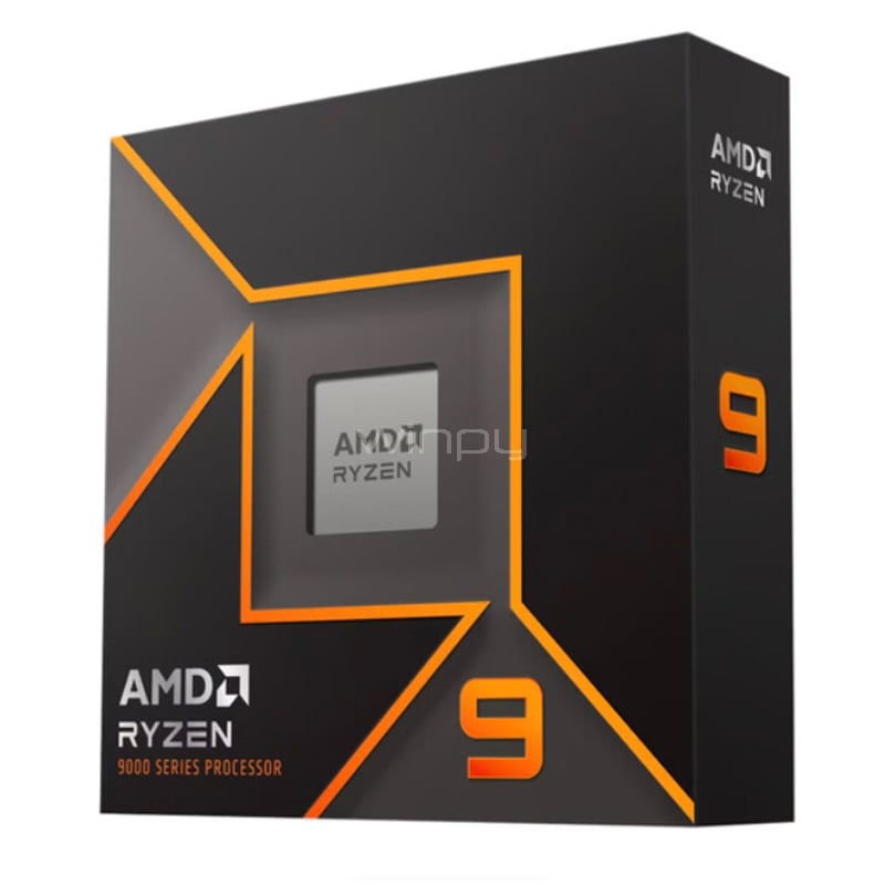 Procesador AMD Ryzen 9 9950X (AM5, 16 Cores, 32 Hilos, 4.3/5.7GHz, 64MB caché, UNLOCKED)