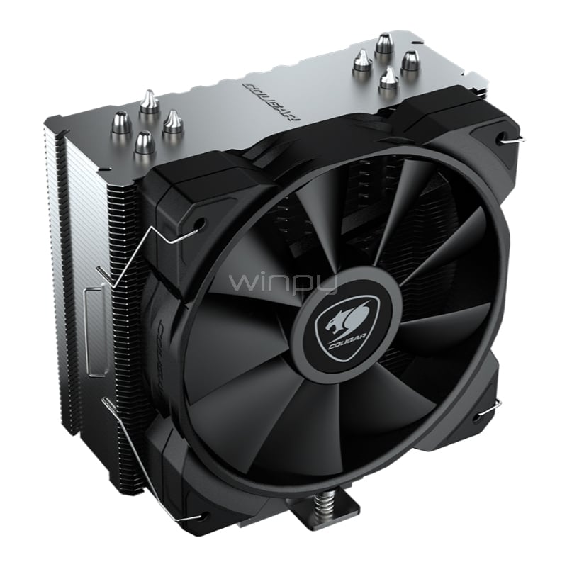 Disipador Cougar Forza 50 Essential (LGA1700/AM5, 120mm, 2000rpm, PWM, Negro)