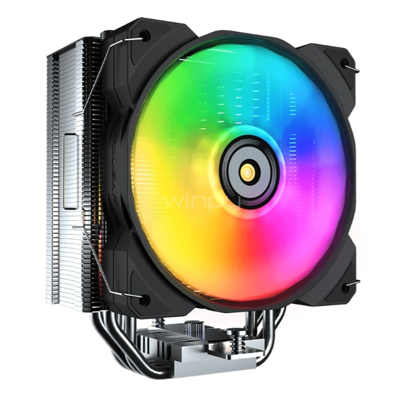 Disipador Cougar Forza 50 ARGB (LGA1700/AM5, 120mm, 2000rpm, PWM, Negro)