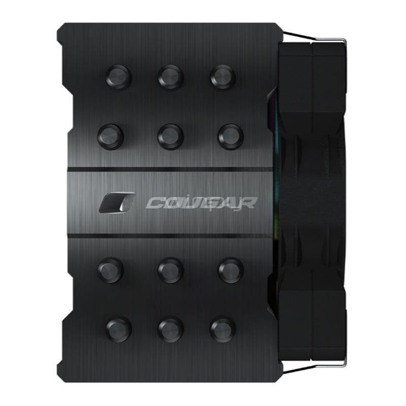 Disipador Cougar Forza 85 ARGB (LGA1700/AM5, 120mm, 2000rpm, PWM, Negro)