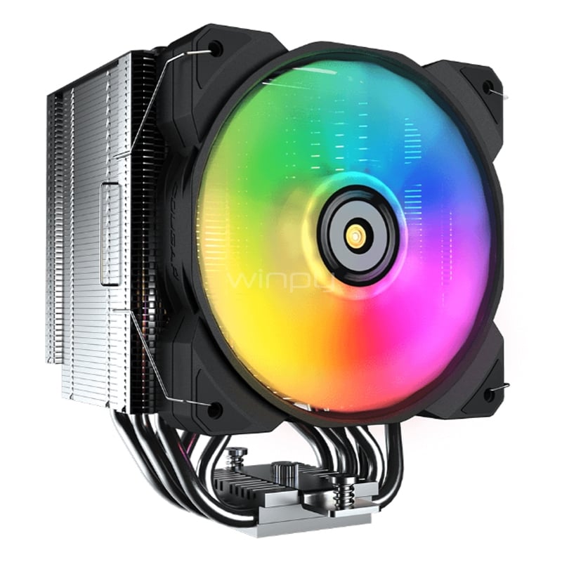 Disipador Cougar Forza 85 ARGB (LGA1700/AM5, 120mm, 2000rpm, PWM, Negro)